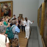 Guiding at the National Gallery
