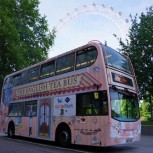 Afternoon Tea Bus and the London Eye