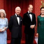 Royal Family at Madame Tussauds