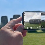 Stonehenge then and now