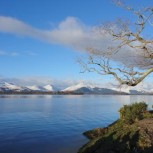 Snowy Loch Lomond Scaled