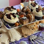 Halloween Afternoon Tea Bus