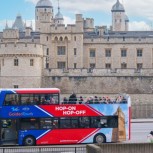Hop-on Hop-off Bus at Tower of London