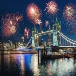 Tower Bridge at midnight