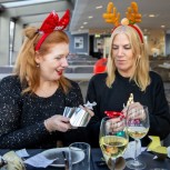 Female Couple with Crackers