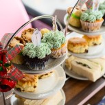 The Snowman Afternoon Tea Food