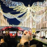 See the lights in London from an Open Top bus
