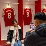 Emirates Stadium changing rooms