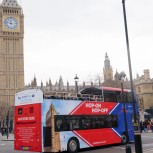 Hop-on Hop-off London Bus Tours - 24 hours ticket + FREE extra 24 hours with London Eye & Tower of London