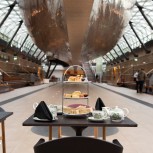 Afternoon Tea underneath the hull