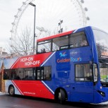 Golden Tours Bus & London Eye