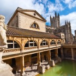 Roman Baths Museums and Bath Abbey