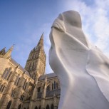 Sculpture exhibition at Salisbury Cathedral