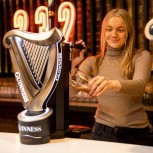 Pouring Guinness