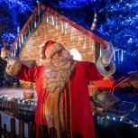 Santa at Blenheim Palace