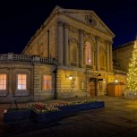 Pump Room in Bath on Boxing Day