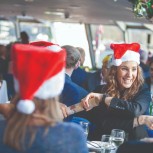 Christmas Day Traditional Lunch Cruise on the River Thames