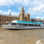 Thames River Cruise with Afternoon Tea or Two-Course Dinner