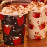 Festive Hot Chocolate on a Christmas Tea Bus