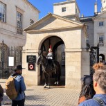 Ceremonial Horse Guard at Historic Gatehouse