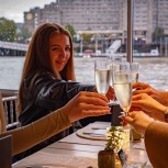 Thames River Cruise with Afternoon Tea or Two-Course Dinner