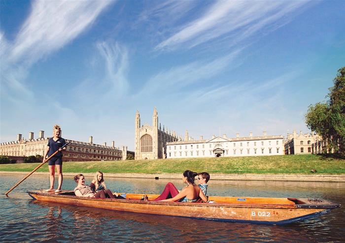 Punting in Cambridge