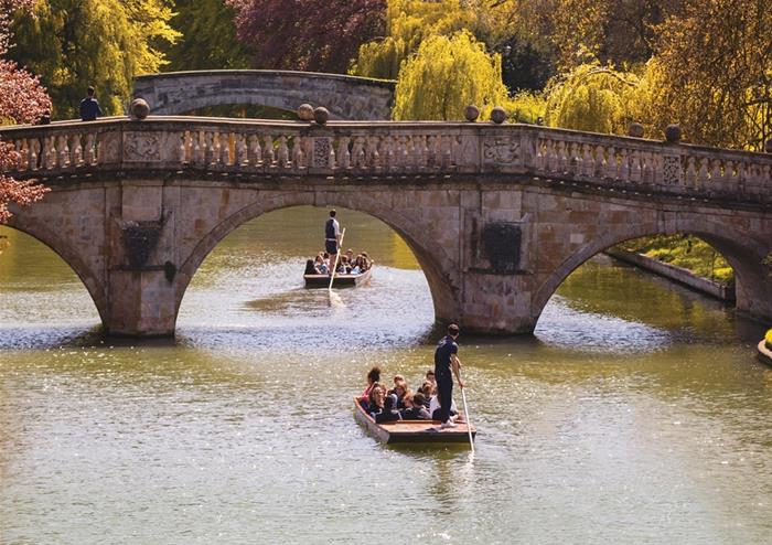 Punting in Cambridge