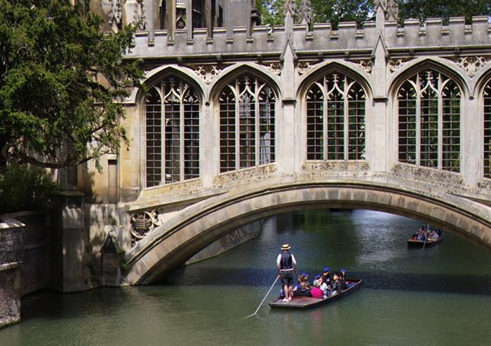 Punting in Cambridge