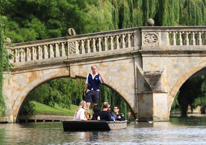 Punting in Cambridge