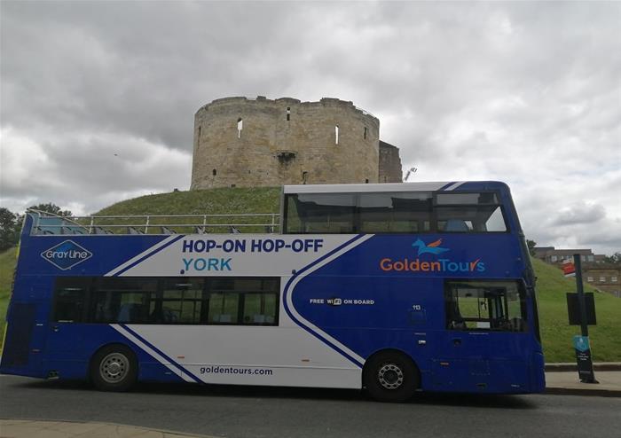 Hop-on Hop-off Open Top Tour of York