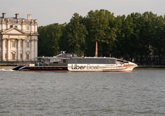 Uber Boat by Thames Clippers