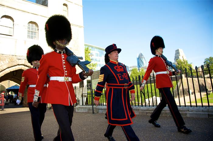 Yeoman Guards and Beefeater