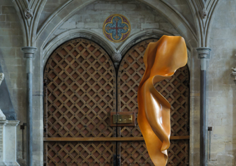 Sculpture exhibition at Salisbury Cathedral