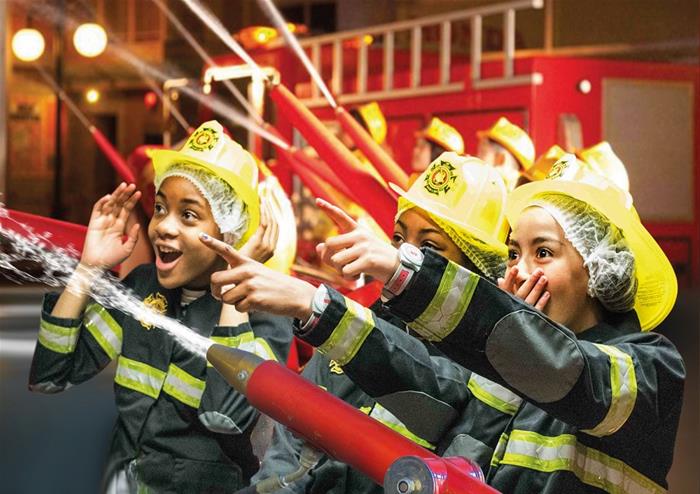 Kidzania Fire Kids