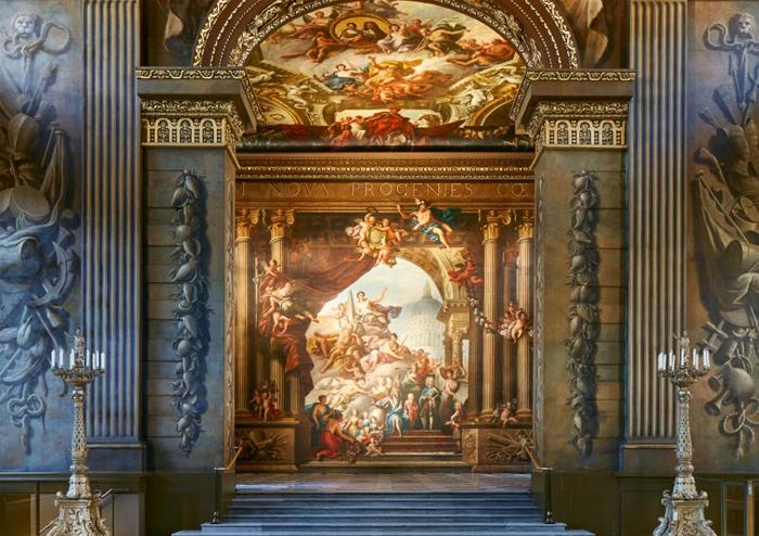 The Painted Hall at the Old Royal Naval College