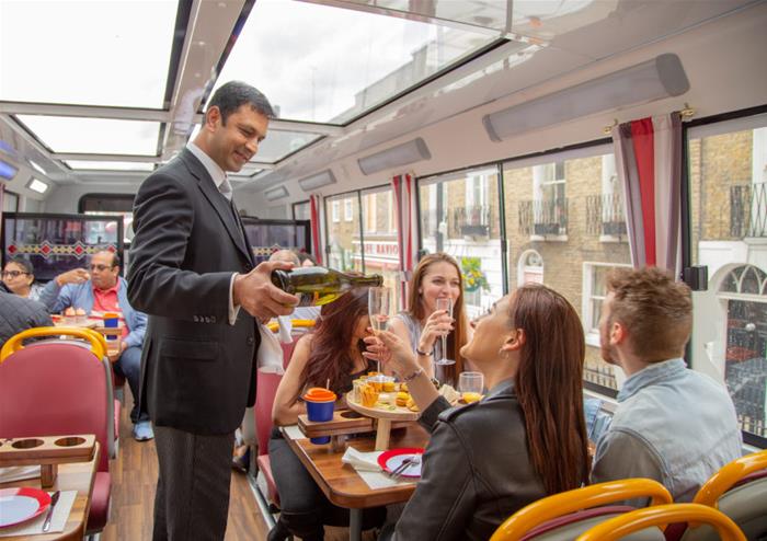 Upper Deck Table Afternoon Tea for 2 to 4 Passengers