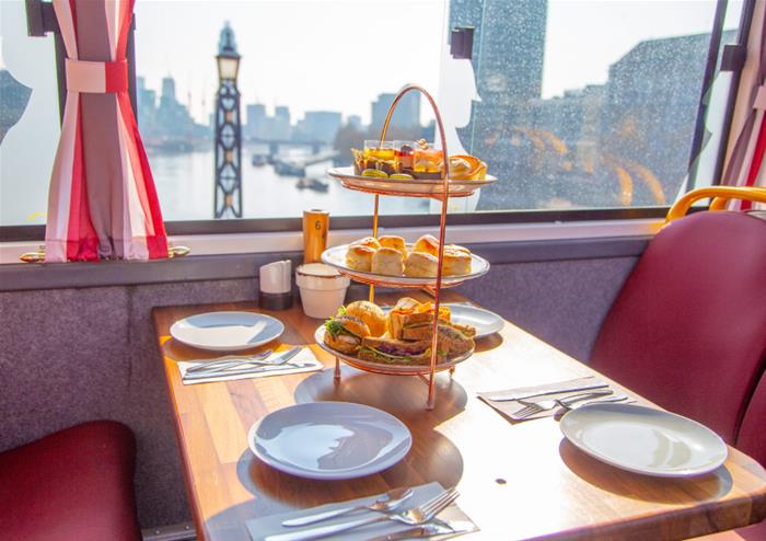 Upper Deck Table Afternoon Tea for 2 to 4 Passengers