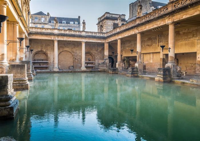 Windsor Castle and Roman Baths