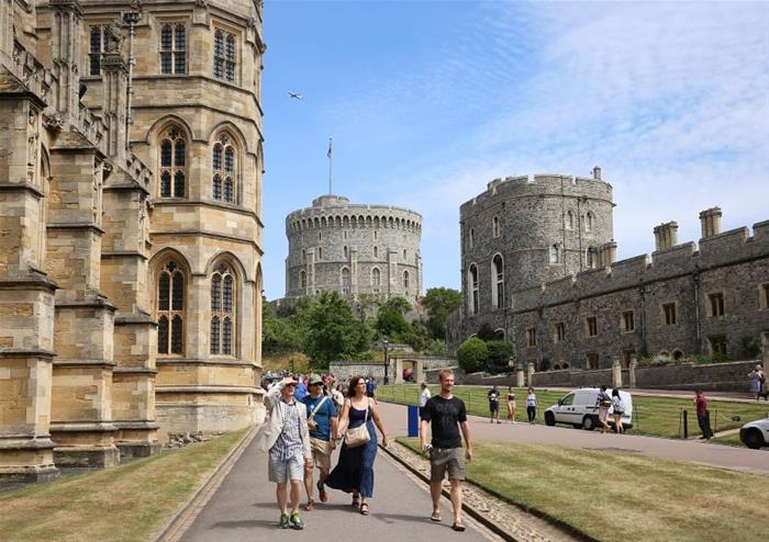 Windsor Castle and Roman Baths