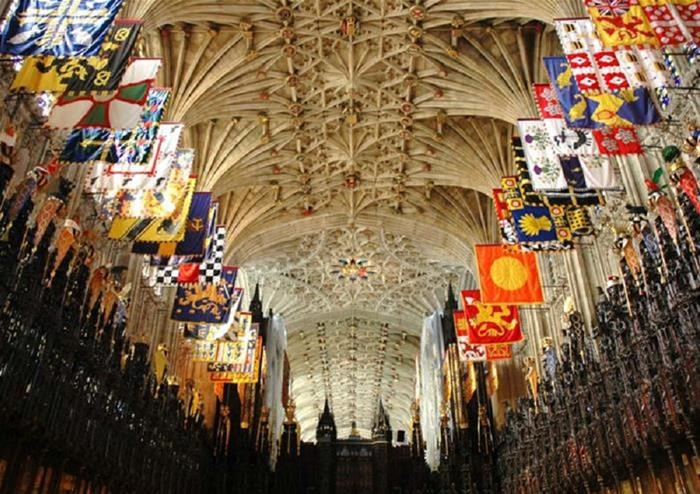 Inside St George's Chapel