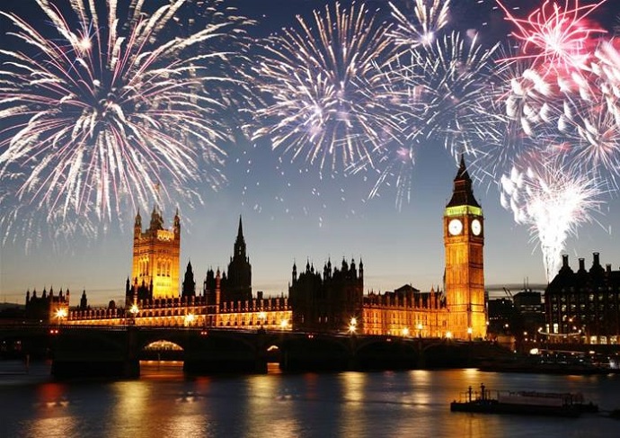 New Year's Eve Thames Cruise with Fireworks onboard the Sapele