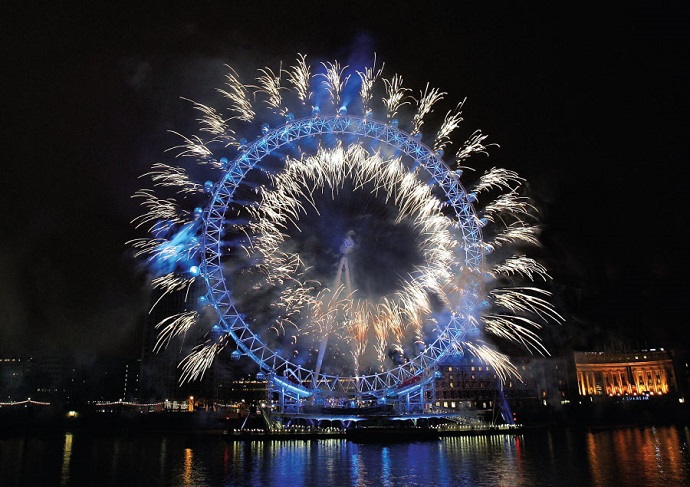 NYE River Thames cruise on board the Thomas Doggett