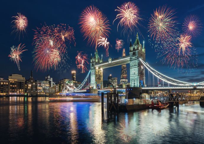 Tower Bridge on NYE