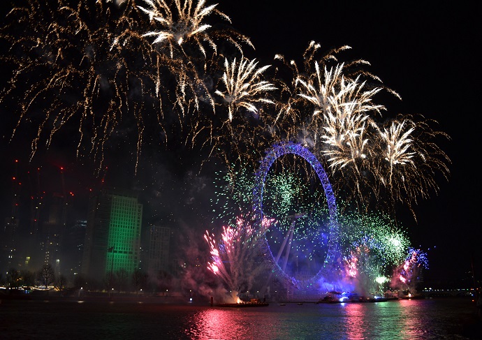 New Year�s Eve Fireworks Thames Cruise