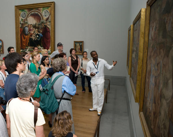 Guiding at the National Gallery