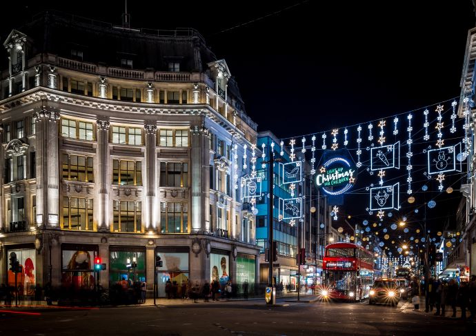 Oxford Street Christmas lights