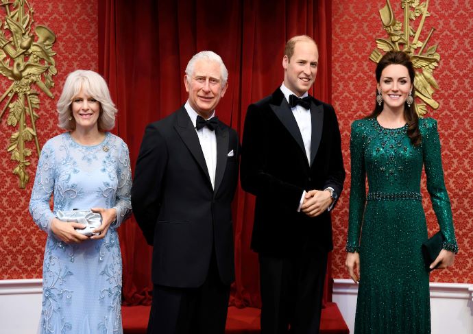 Royal Family at Madame Tussauds