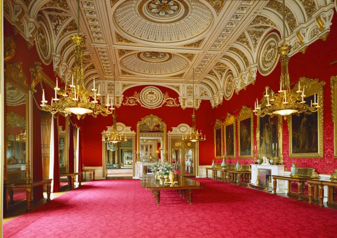 buckingham palace state room tour review