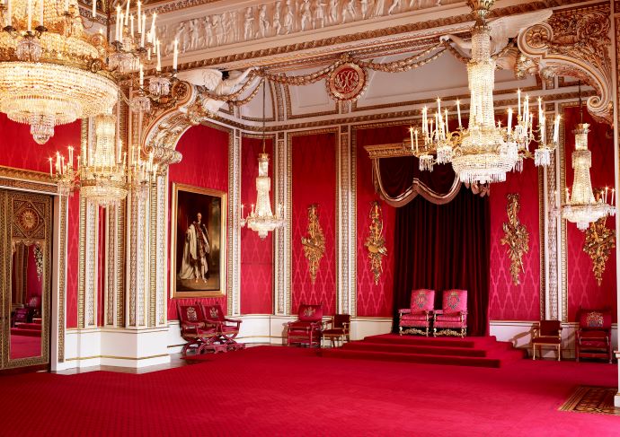 Throne Room Buckingham Palace