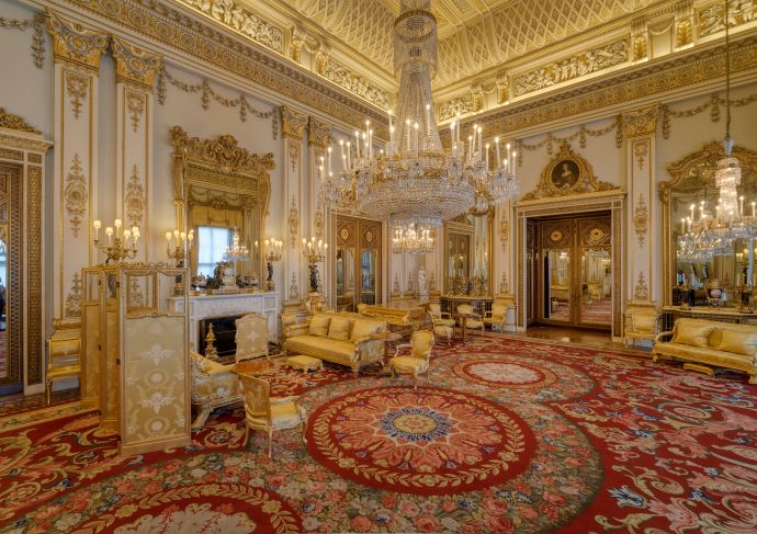 White Drawing Room Buckingham Palace